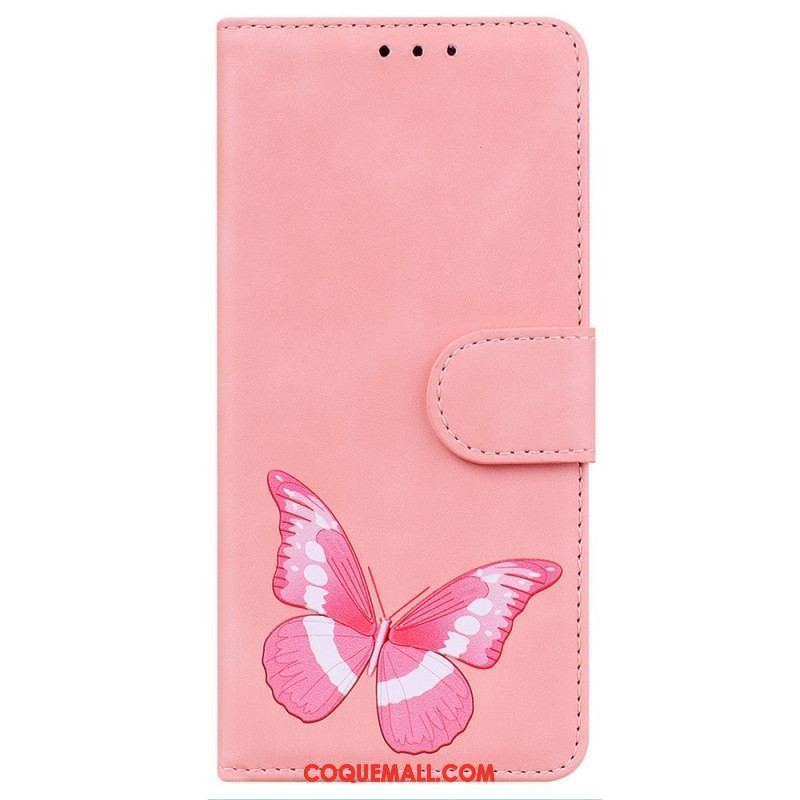 Housse iPhone 14 Pro Élégance Papillon