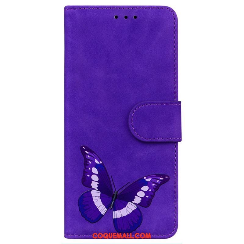 Housse iPhone 14 Pro Élégance Papillon