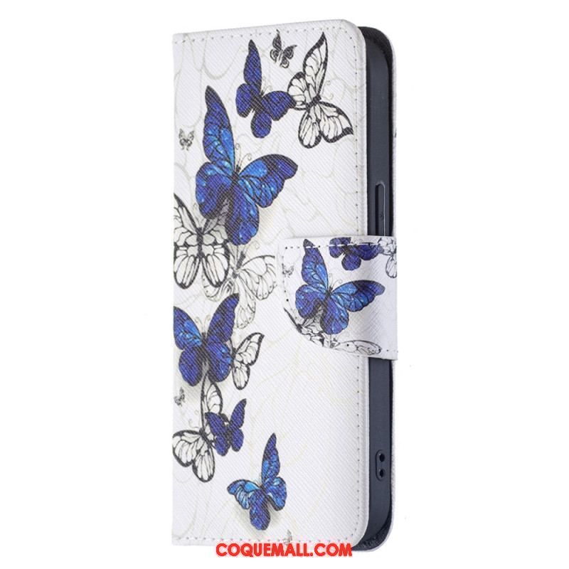 Housse iPhone 15 Papillons en Vol