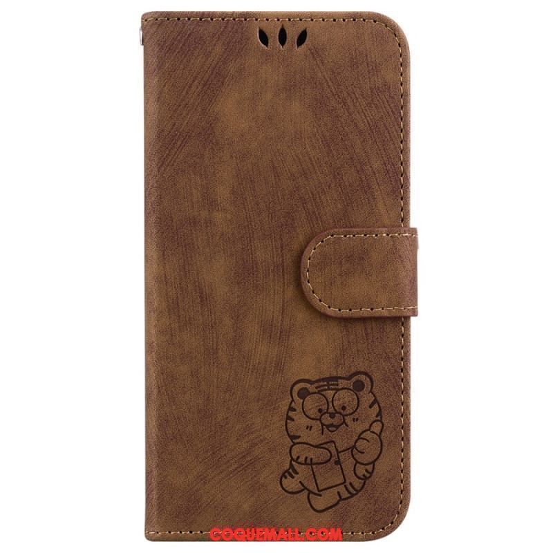 Housse iPhone 15 Pro Cute Tiger