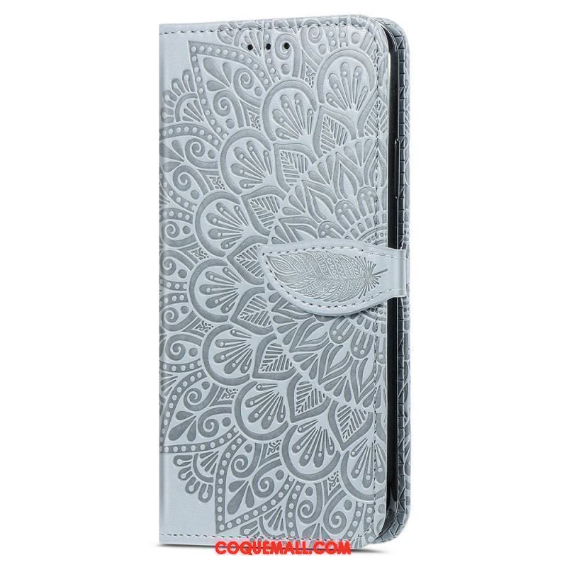 Housse iPhone 15 Pro Feuille Tribale
