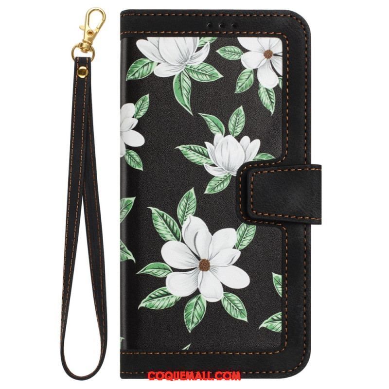 Housse iPhone 15 Pro Max Luxury Flowers