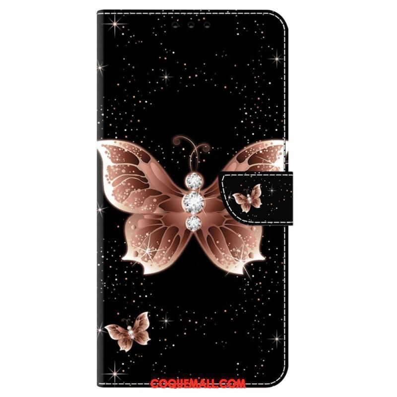 Housse iPhone 15 Pro Précieux Papillons