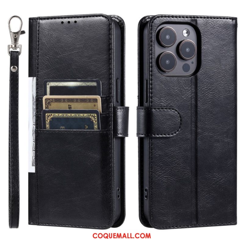 Housse iPhone 16 Pro Max 6 PPorte-Cartes