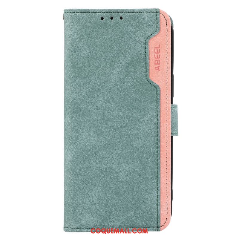 Housse iPhone 16 Pro Max Bicolore RFID ABEEL