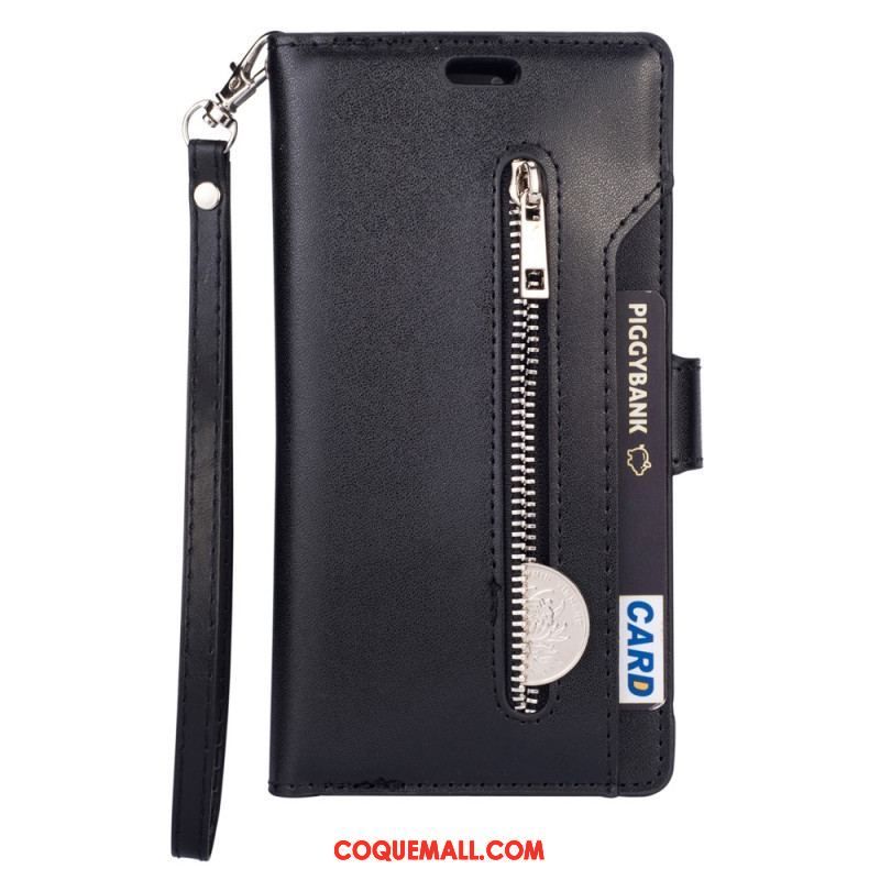 HousseSamsung Galaxy A54 5G Porte-Monnaie à Lanière