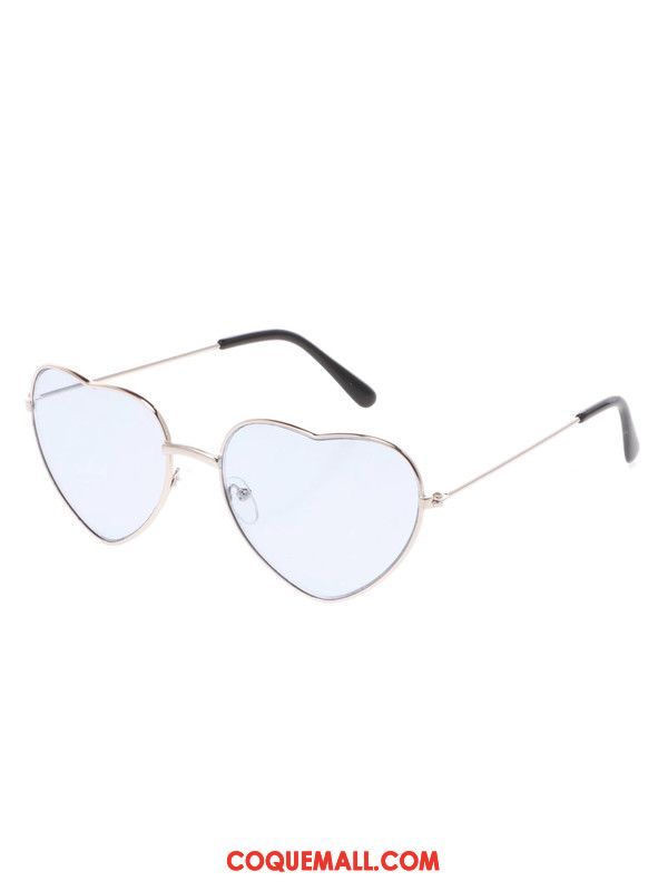 Lunettes De Soleil Femme Doux Charmant Amour, Lunettes De Soleil En Forme De Coeur Authentique