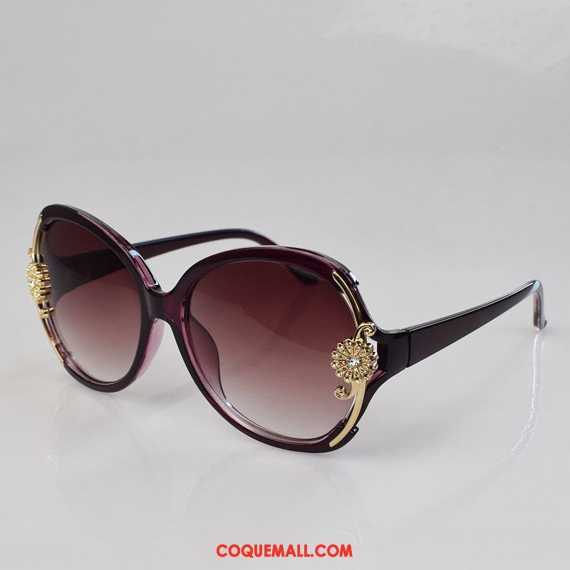 Lunettes De Soleil Femme Simple Personnalité Célébrité, Lunettes De Soleil Gros Diamant