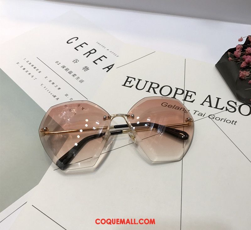 Lunettes De Soleil Femme Super Léger Visage Rond Conduire, Lunettes De Soleil Mode Tendance