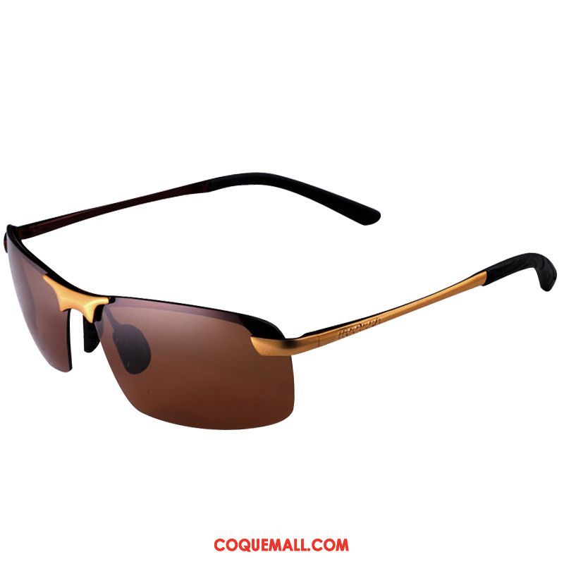 Lunettes De Soleil Homme Confortable Personnalité Chauffeur, Lunettes De Soleil Polarisant Tendance