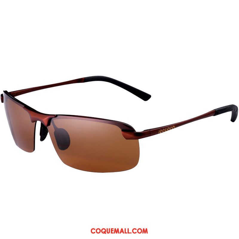 Lunettes De Soleil Homme Confortable Personnalité Chauffeur, Lunettes De Soleil Polarisant Tendance