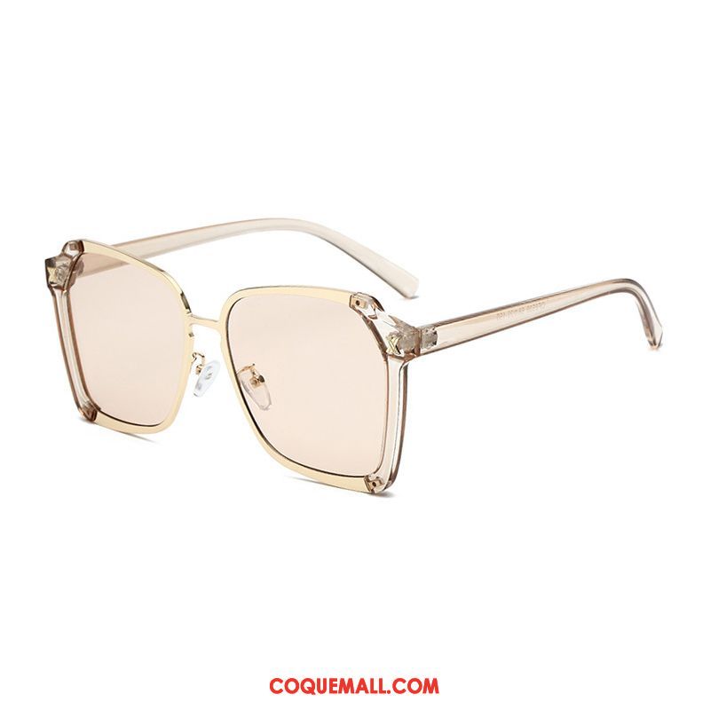 Lunettes De Soleil Homme Crème Solaire Réseau Tendance, Lunettes De Soleil Gros Femme