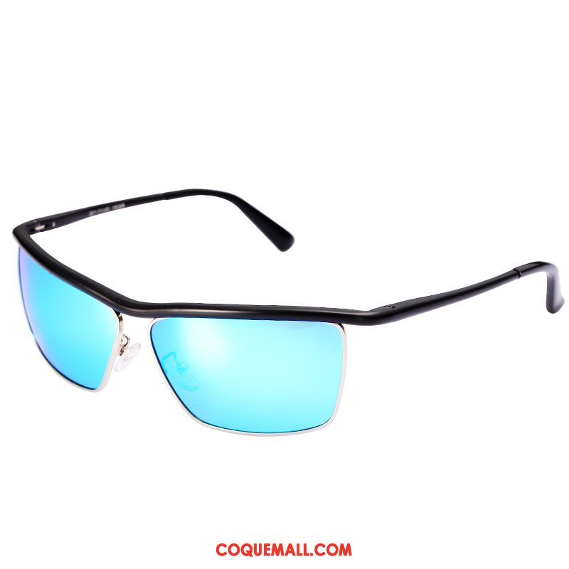 Lunettes De Soleil Homme Métal Conduire Personnalité, Lunettes De Soleil Magnésium D'aluminium