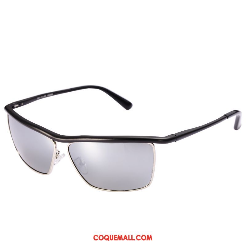 Lunettes De Soleil Homme Métal Conduire Personnalité, Lunettes De Soleil Magnésium D'aluminium