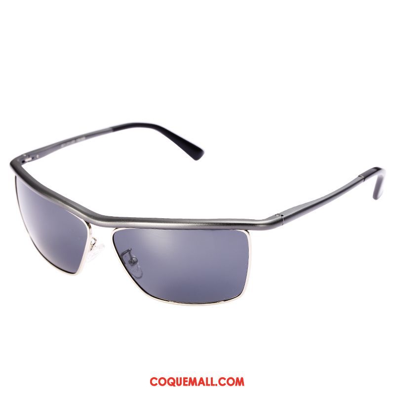 Lunettes De Soleil Homme Métal Conduire Personnalité, Lunettes De Soleil Magnésium D'aluminium