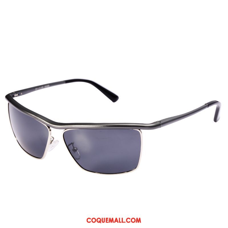 Lunettes De Soleil Homme Métal Conduire Personnalité, Lunettes De Soleil Magnésium D'aluminium