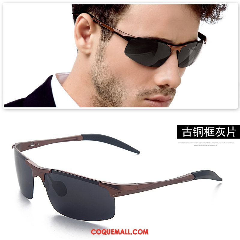 Lunettes De Soleil Homme Personnalité Balade Longue, Lunettes De Soleil Le Nouveau Conduire