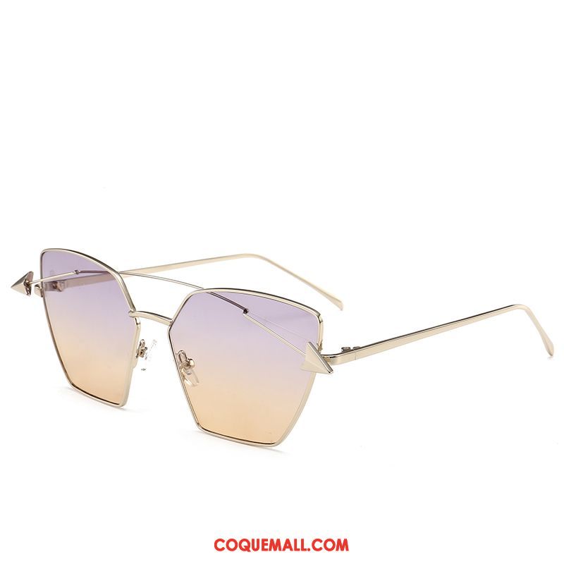 Lunettes De Soleil Homme Personnalité Rue Rouge, Lunettes De Soleil Transparent Femme