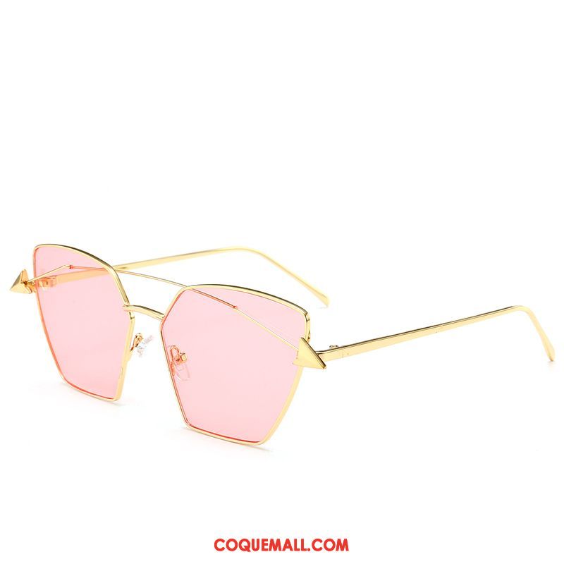 Lunettes De Soleil Homme Personnalité Rue Rouge, Lunettes De Soleil Transparent Femme