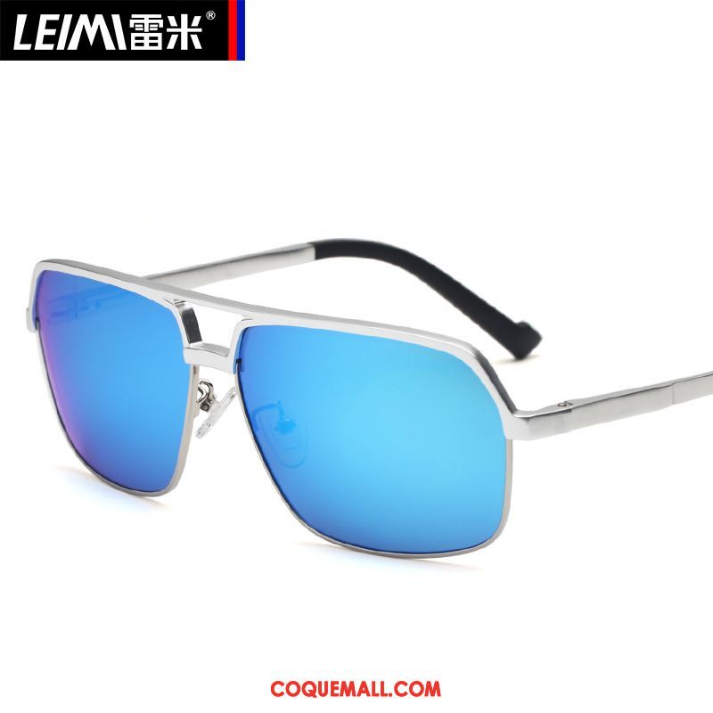 Lunettes De Soleil Homme Polarisant Le Nouveau Personnalité, Lunettes De Soleil Conduire Carré