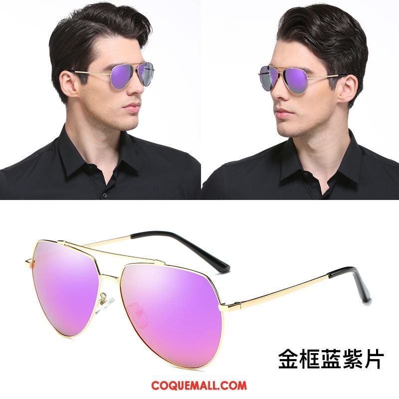 Lunettes De Soleil Homme Tendance Aviateur Conduire, Lunettes De Soleil Conduire Personnalité