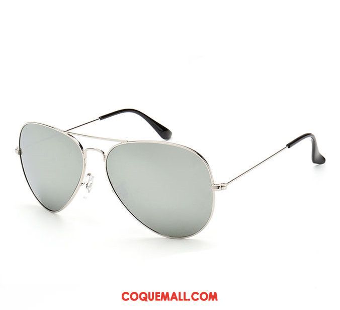 Lunettes De Soleil Homme Verre Trempé Tendance Femme, Lunettes De Soleil Aviateur