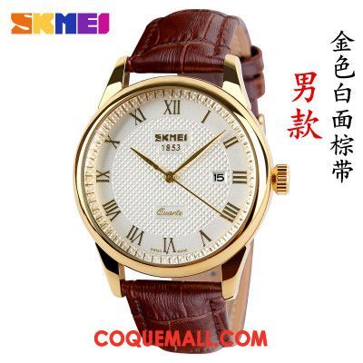 Montre Homme Amoureux Montre À Bracelet Étanche, Montre Étudiant Mode