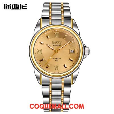 Montre Homme Diamant Étanche Lumineux, Montre Calendrier Montre À Bracelet