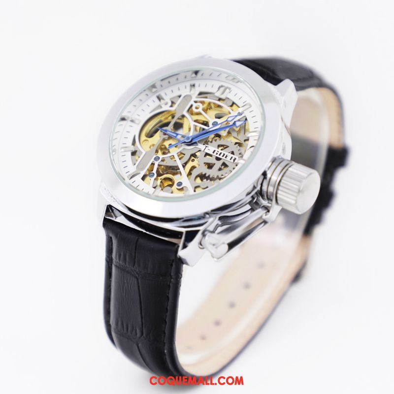 Montre Homme Lumineux Creux Nouveau, Montre Mode Automatique