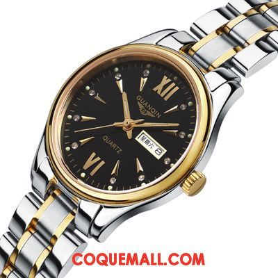 Montre Homme Mode Femme Simple, Montre Montre À Bracelet Tendance Gold