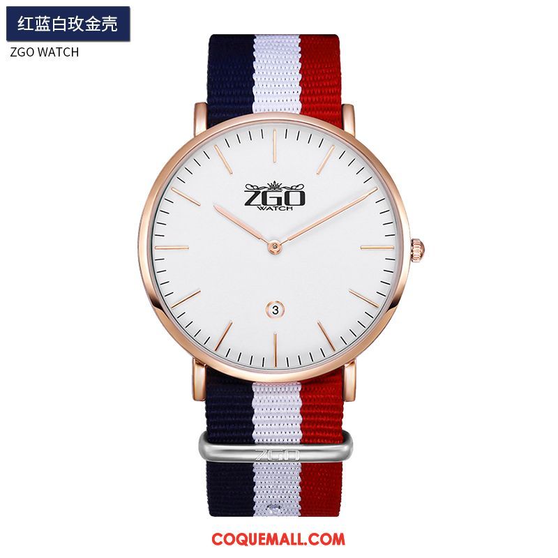 Montre Homme Personnalité Tendance Loisir, Montre Montre À Bracelet Bambou Braun Gold