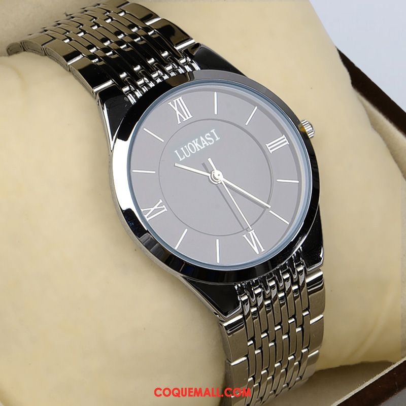 Montre Homme Simple Montre À Bracelet Étanche, Montre Étudiant Le Nouveau