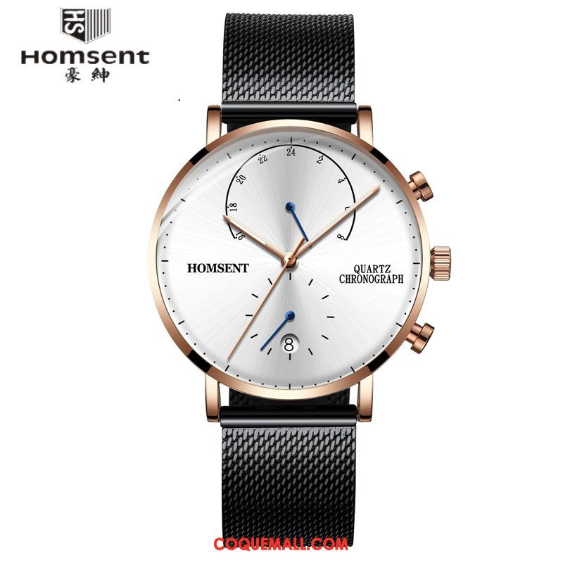 Montre Homme Sport Le Nouveau Authentique, Montre Montre À Bracelet Noir Blau