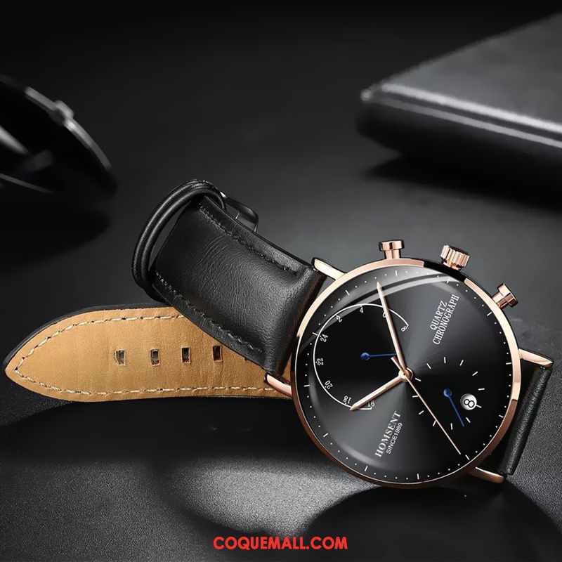 Montre Homme Sport Le Nouveau Authentique, Montre Montre À Bracelet Noir Blau