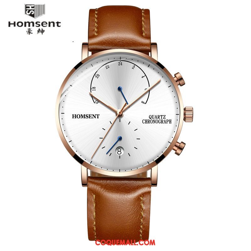 Montre Homme Sport Le Nouveau Authentique, Montre Montre À Bracelet Noir Blau