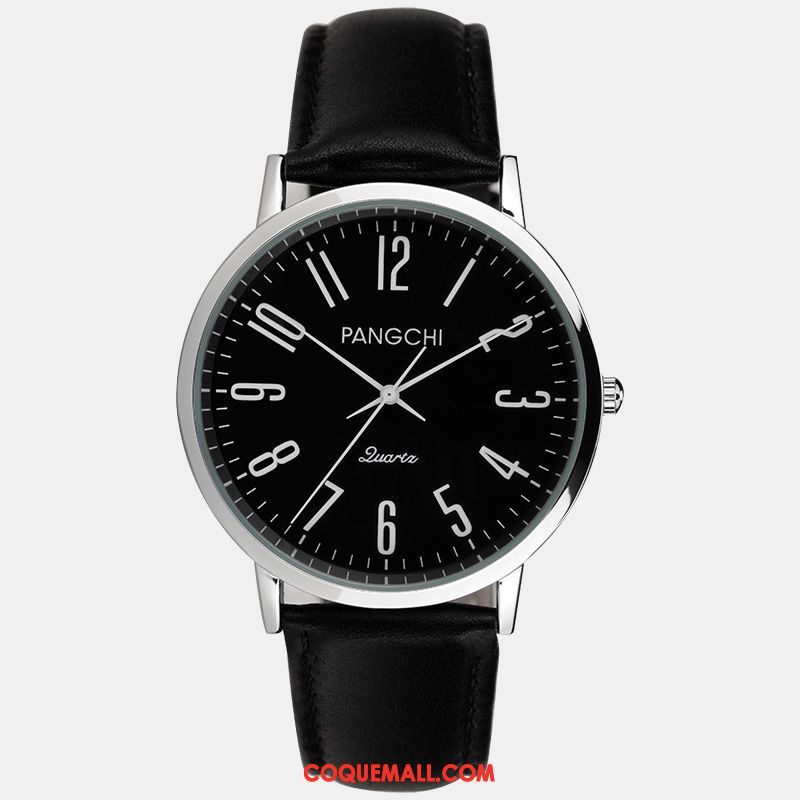 Montre Homme Tendance Ceinture Étudiant, Montre Femme Montre À Bracelet Braun