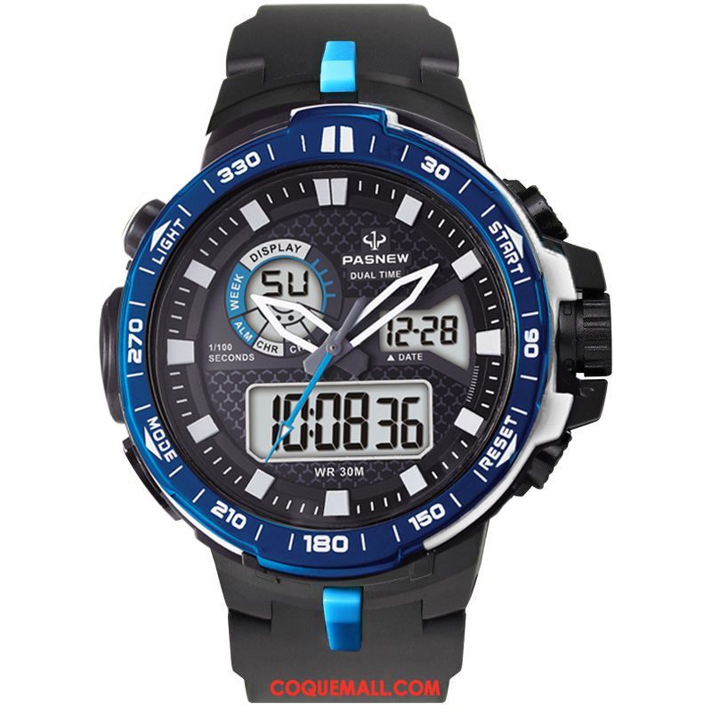 Montre Homme Étanche Forces Spéciales Noir, Montre Montre À Bracelet Tactique Blau