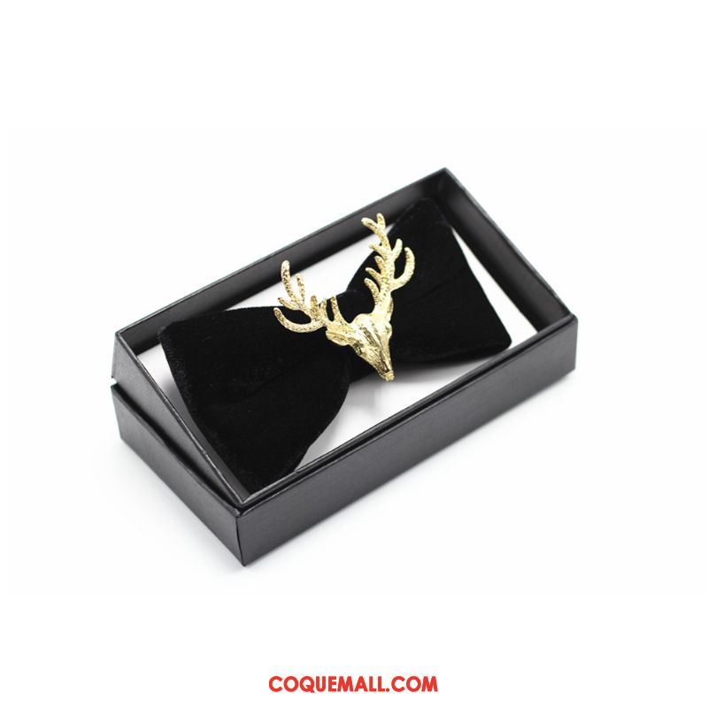 Nœud Papillon Femme Homme Le Marié Dragon, Nœud Papillon Meilleur Homme Noël Gold