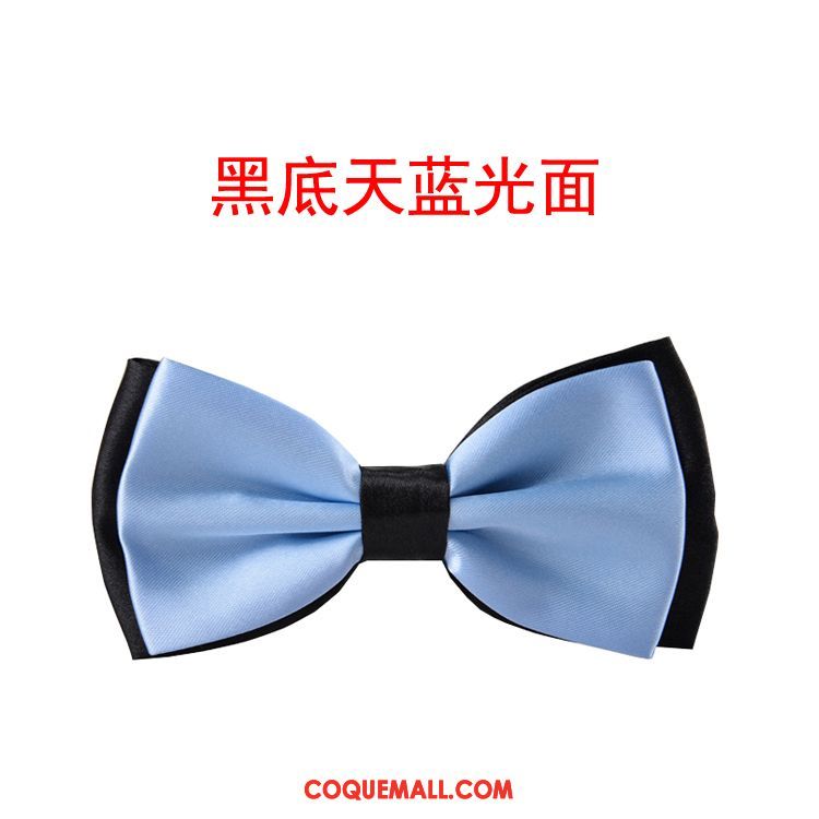 Nœud Papillon Homme Banquet Arc Marier, Nœud Papillon Bleu Le Marié Hell