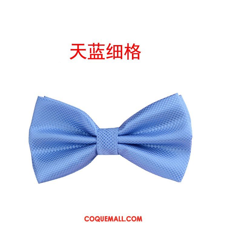 Nœud Papillon Homme Banquet Arc Marier, Nœud Papillon Bleu Le Marié Hell