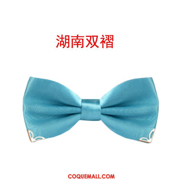 Nœud Papillon Homme Banquet Arc Marier, Nœud Papillon Bleu Le Marié Hell