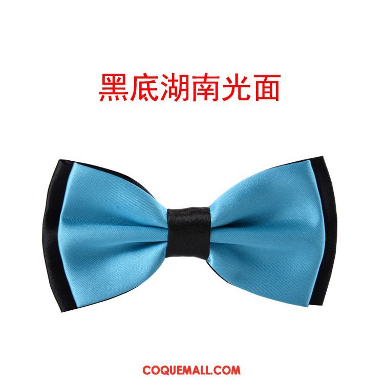 Nœud Papillon Homme Banquet Arc Marier, Nœud Papillon Bleu Le Marié Hell