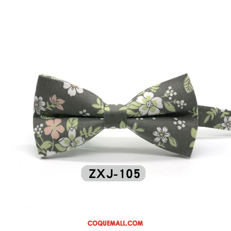 Nœud Papillon Homme Coton Marier Le Marié, Nœud Papillon Bleu Femme