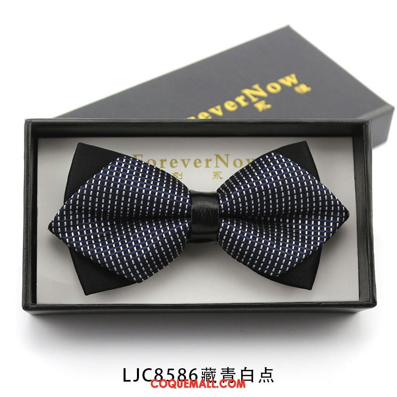 Nœud Papillon Homme Marier Vin Rouge Violet, Nœud Papillon Plaid Mode