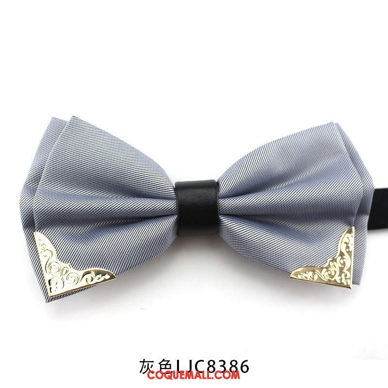 Nœud Papillon Homme Élégant Vêtements De Cérémonie Entreprise, Nœud Papillon Qualité Arc Gold