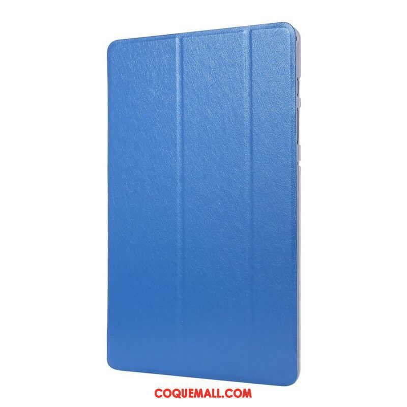 Smart Case Samsung Galaxy Tab S8 / Tab S7 Simili Cuir Texture Soie