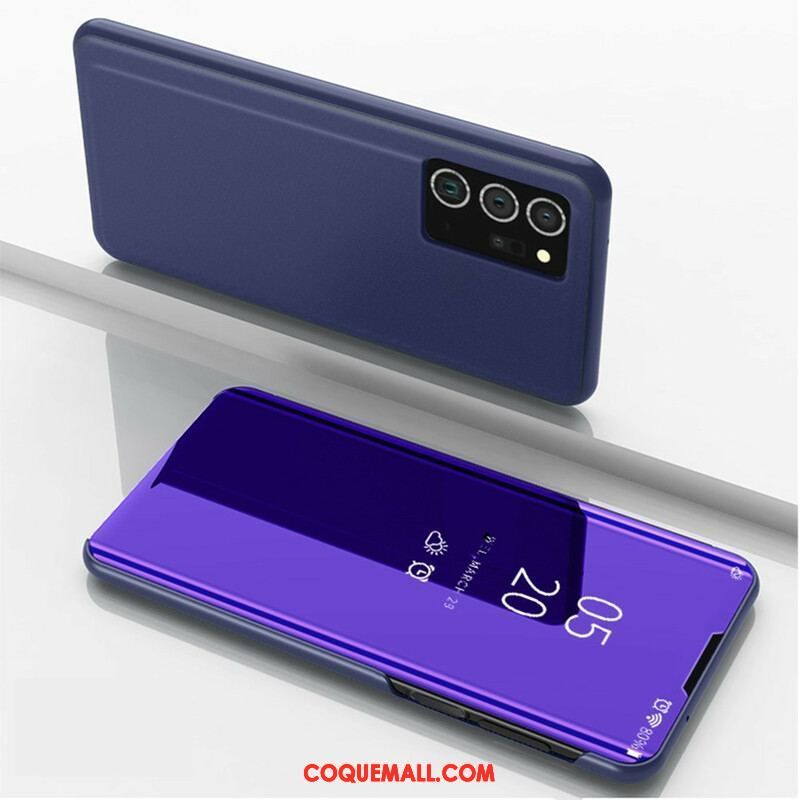 View Cover Samsung Galaxy Note 20 Miroir et Simili Cuir