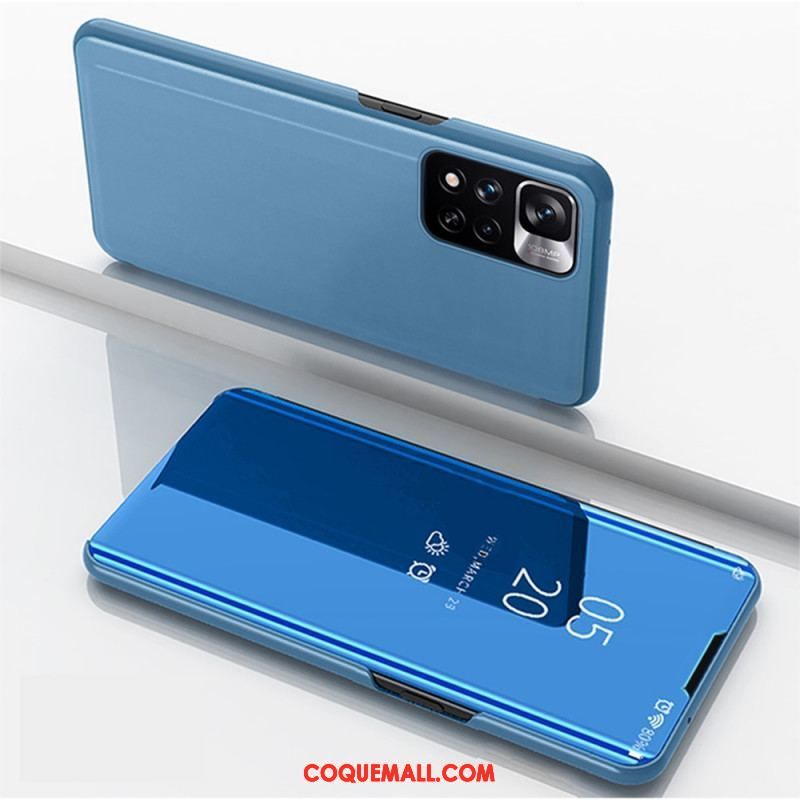 View Cover Xiaomi Redmi Note 11 Pro Plus 5G Miroir et Simili Cuir