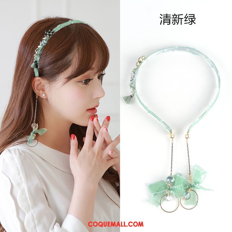 Épingle À Cheveux Femme Bandeau Tassel Fil De Soie, Épingle À Cheveux Gris Frais