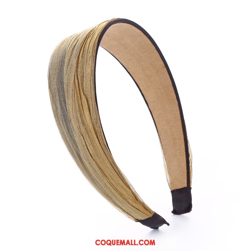 Épingle À Cheveux Femme Doux Bandes Cheveux Adulte, Épingle À Cheveux All-match Côté Large